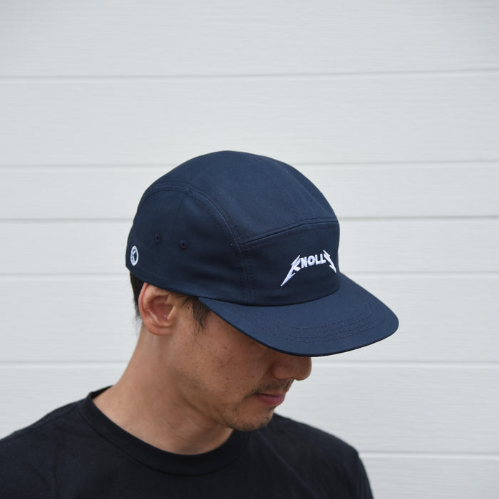 5 Panel Lightning Hat Navy