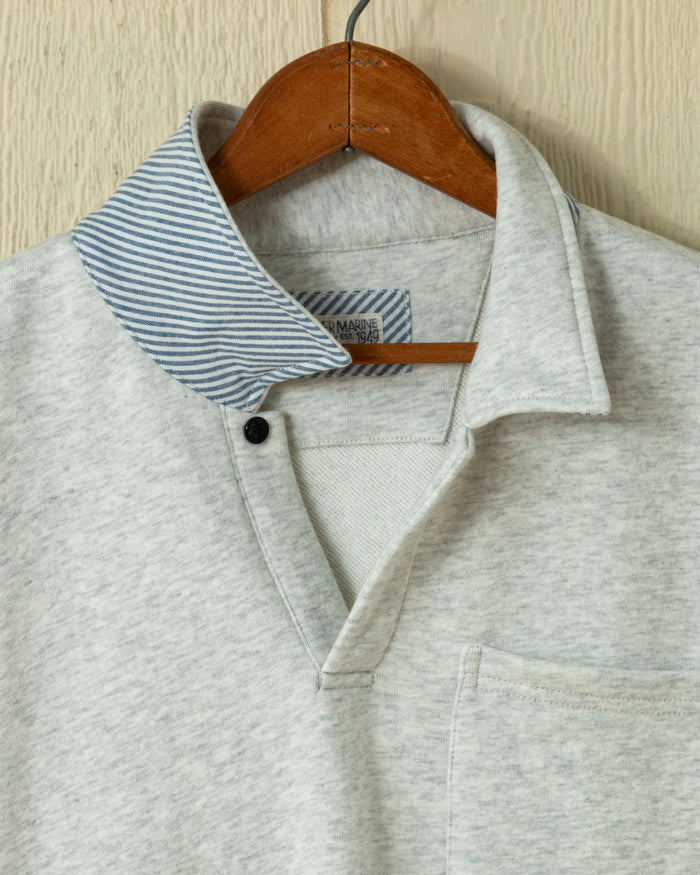 Acadia Polo in Collegiate Loopback Terry
