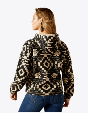 Ariat Black Southerwest Print Hoodie