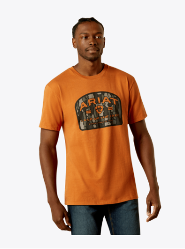 Ariat Underlands Camo Badge T-Shirt