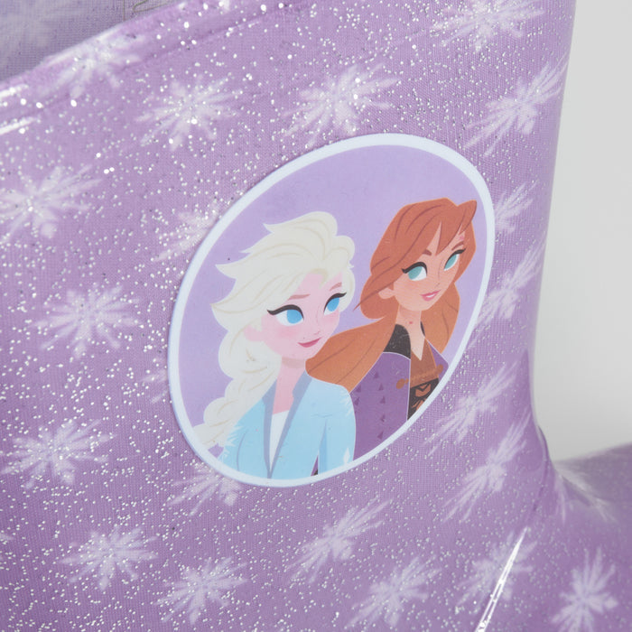 Bota de agua glitter morada FROZEN