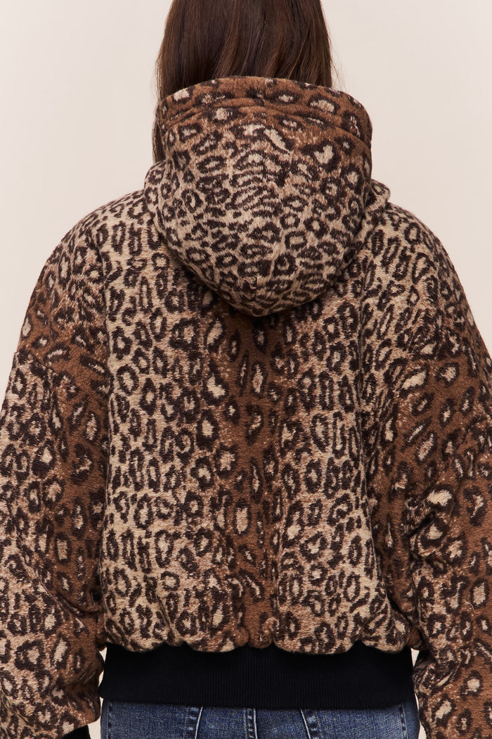 Charli Hooded Quilted Jacket