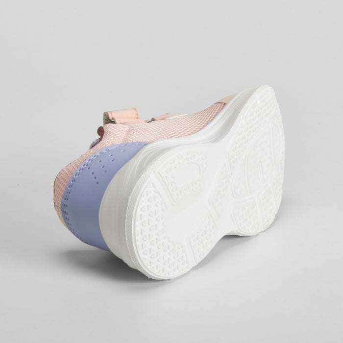 Deportiva rosa con velcro bebé UTWO