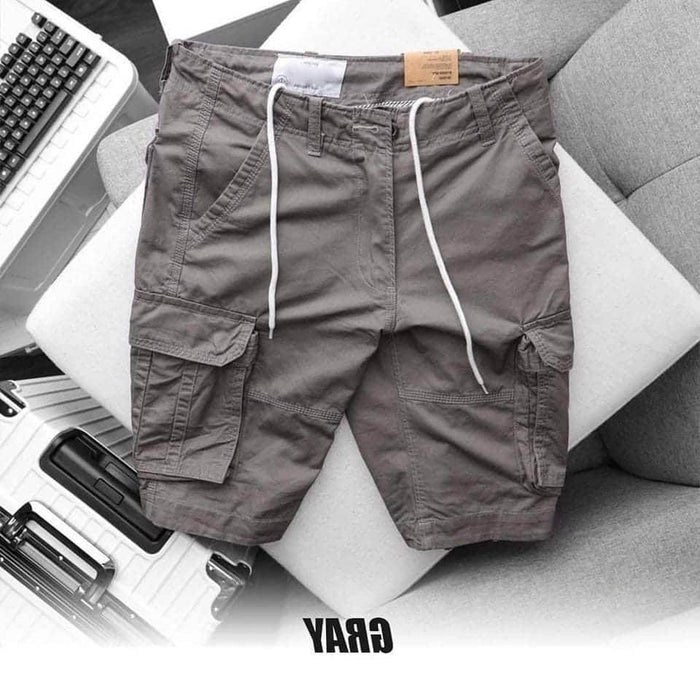 Grey Cargo Shorts - Dubai Offers Today