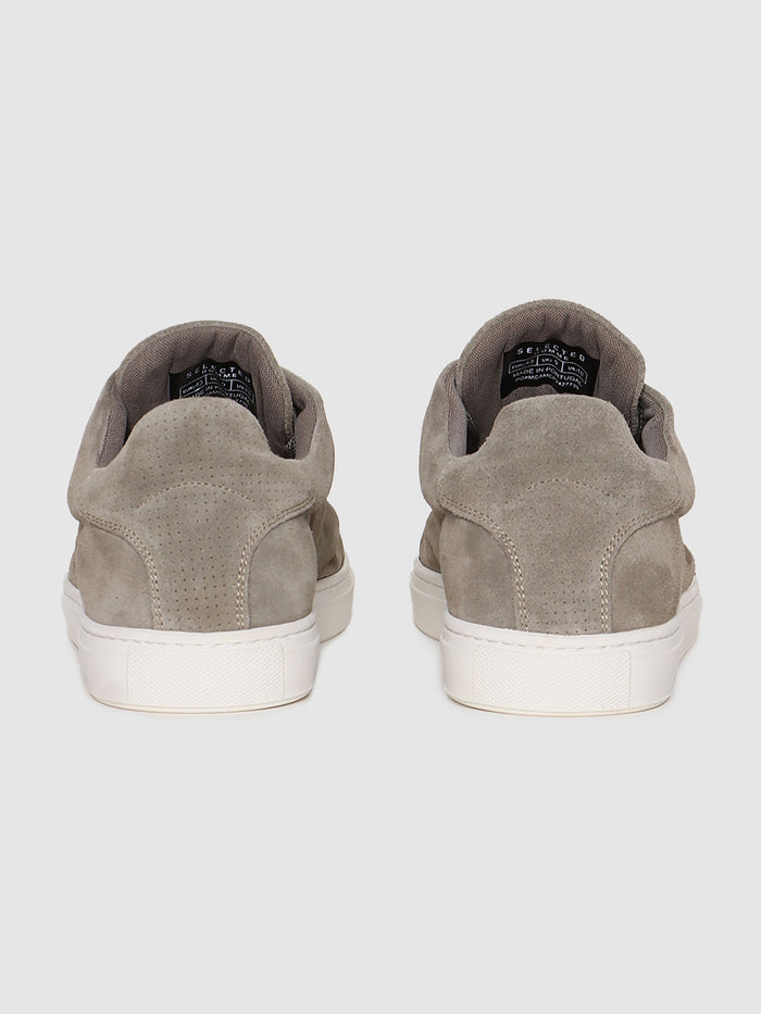 Grey Suede Sneakers