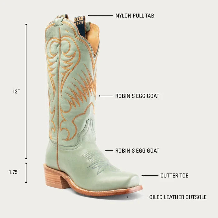 Hyer "Leawood" Goat Western Boot