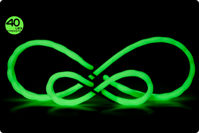 Green Glow (40lbs) / 2-pack / 8"
