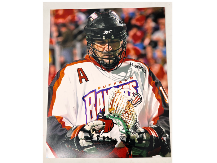 John Tavares Unsigned Looking Down at Stick Photo