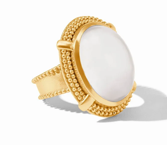 Julie Vos Cabochon Statement Ring
