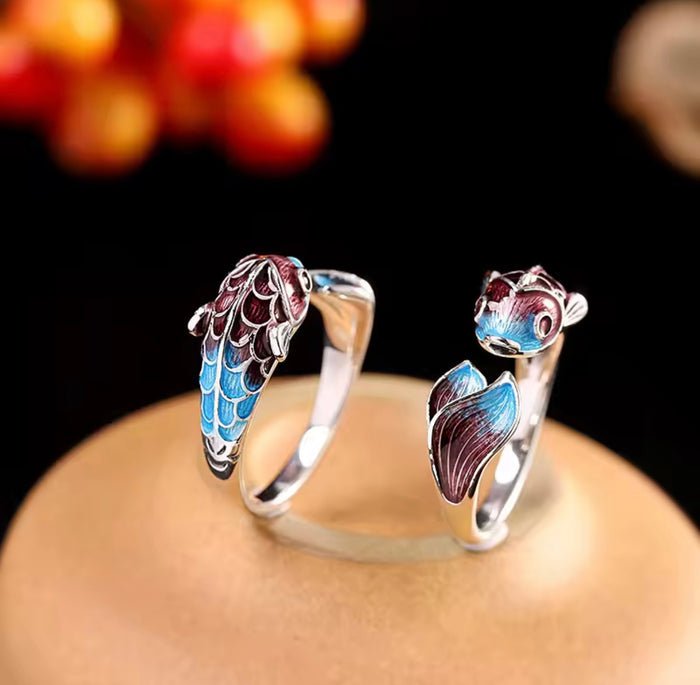 Koi Moon Ring
