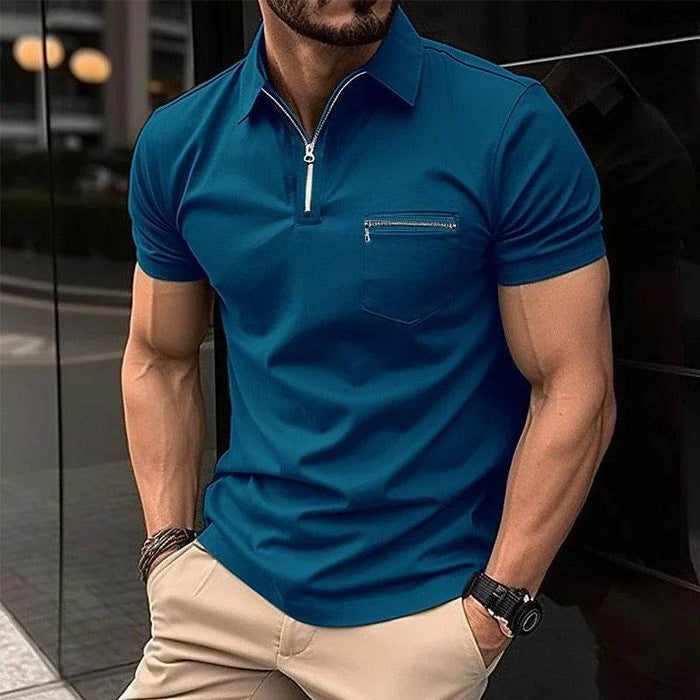 Mens Casual Polo Shirt Abu Dhabi Cotton - MPT-19