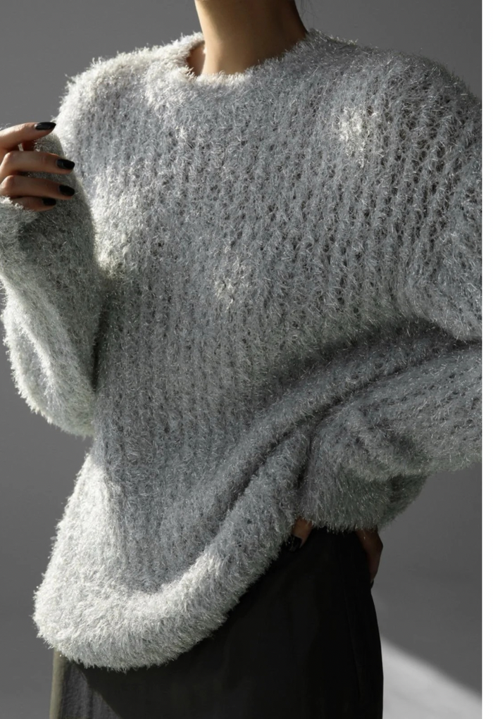 Metallic Oversized Knit