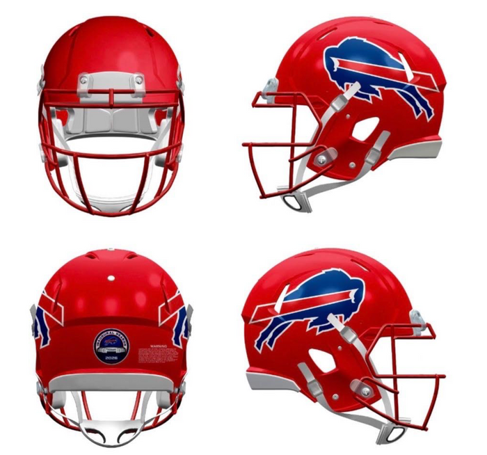 PRE-SALE: Davison Igbinosun Signed TSE Exclusive Red Speed Mini Helmet