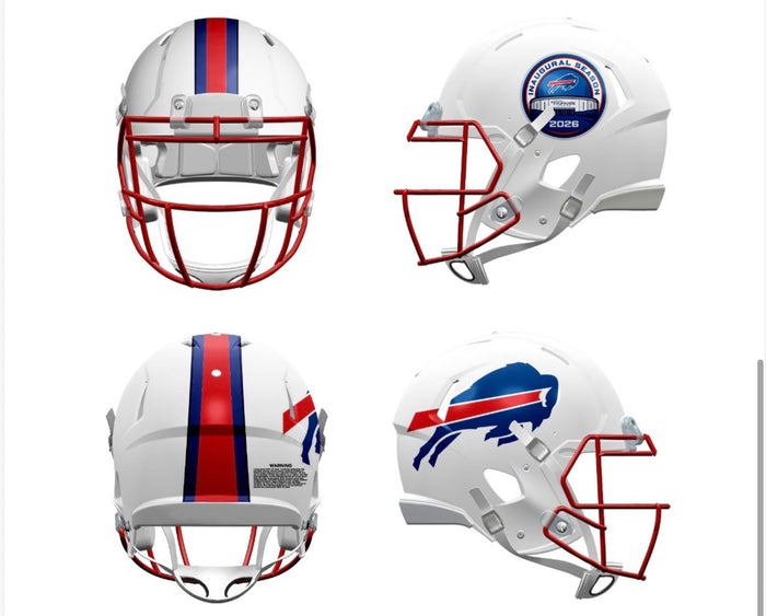 PRE-SALE: Davison Igbinosun Signed TSE Exclusive White Speed Mini Helmet