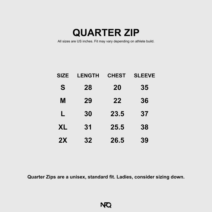 Quarter Zip - Black