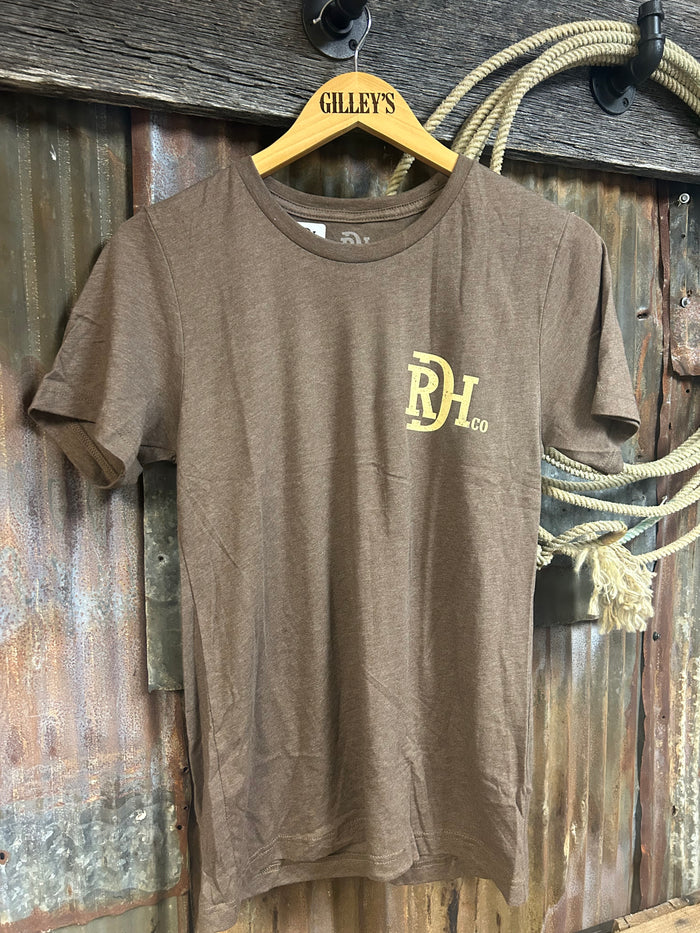 Red Dirt "Tooled Leather Logo" T-Shirt