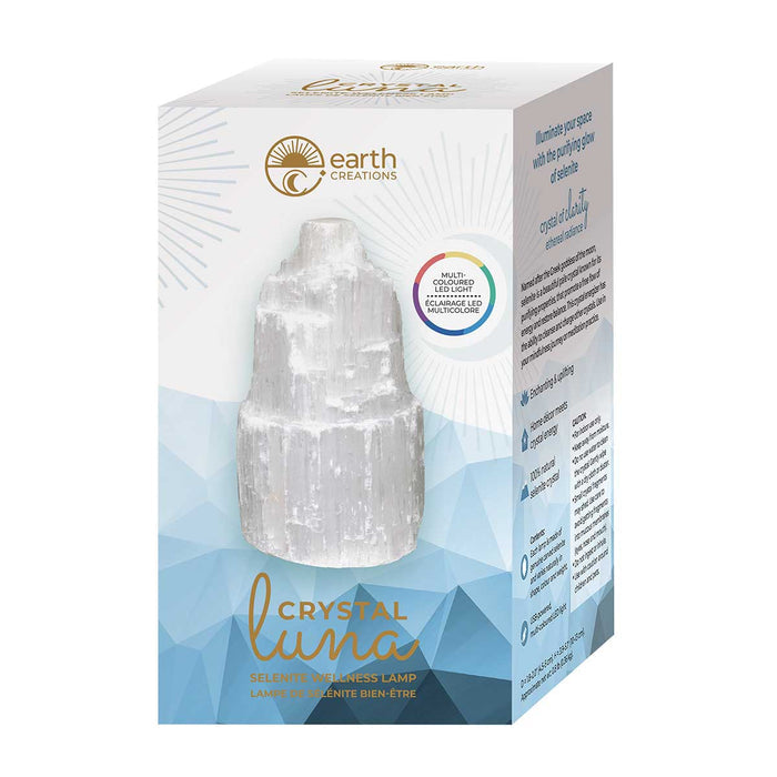 Selenite Lamp Displayer of 9