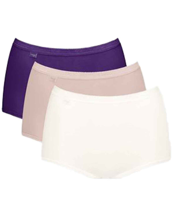 Sloggi 3 Colour Maxi Briefs - Multi - Sloggi