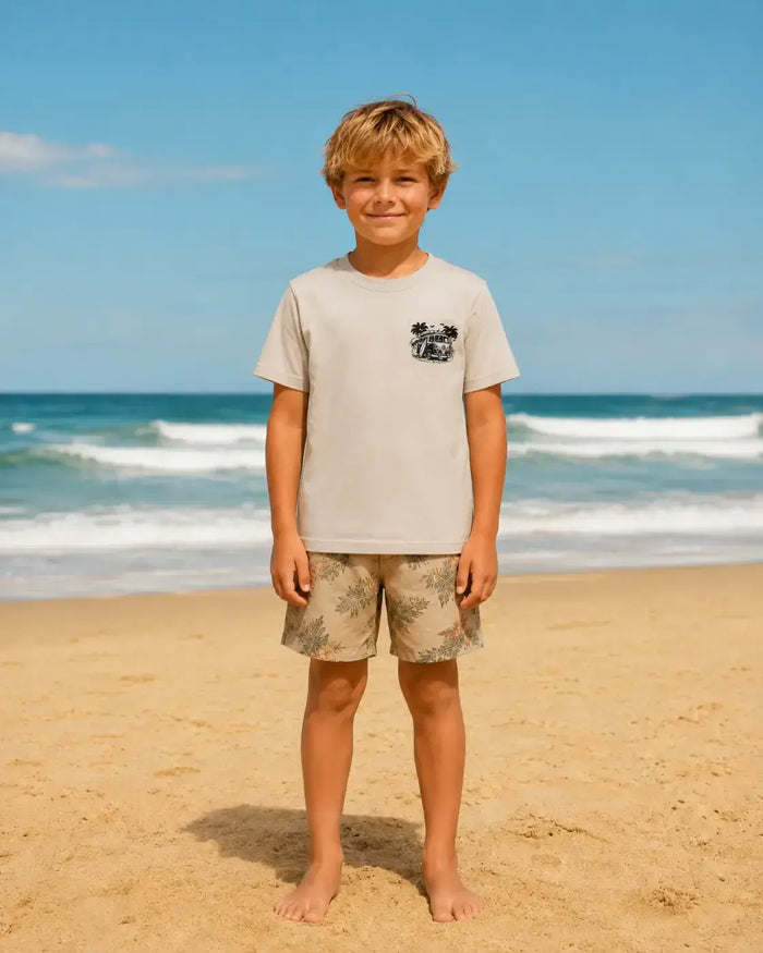 Skullwave Store t-shirt enfant T-shirt Surf Enfant Landifornia Van | Édition Limitée – Skullwave