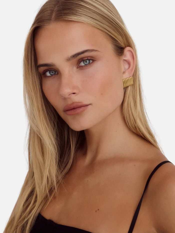 Tabi Earrings - 18k Gold