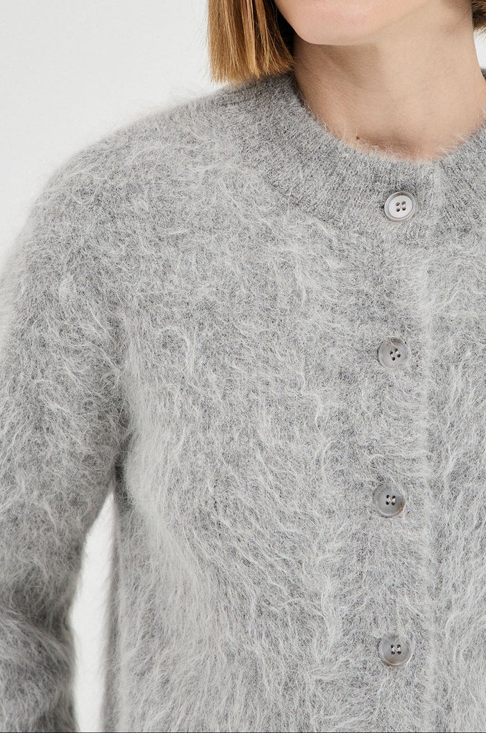 The Fluffy Alpaca Cardigan
