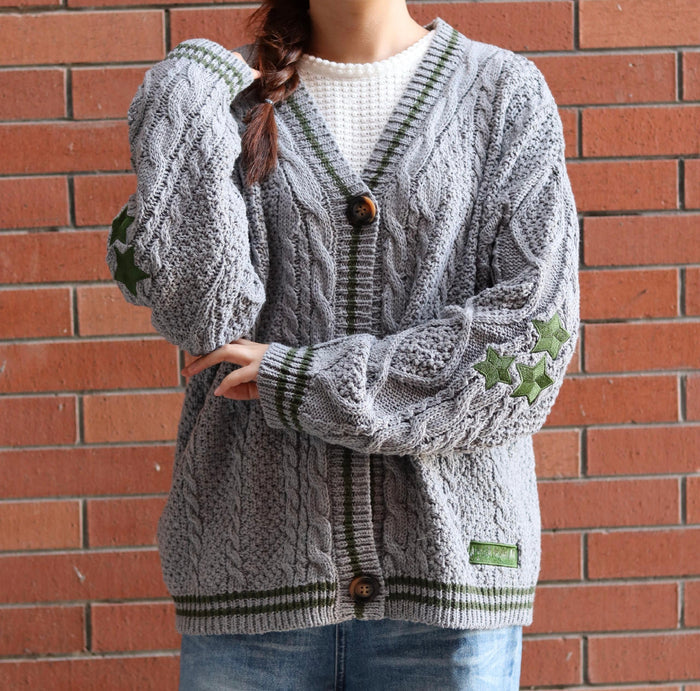 Original Star Cardigan Grey M/L