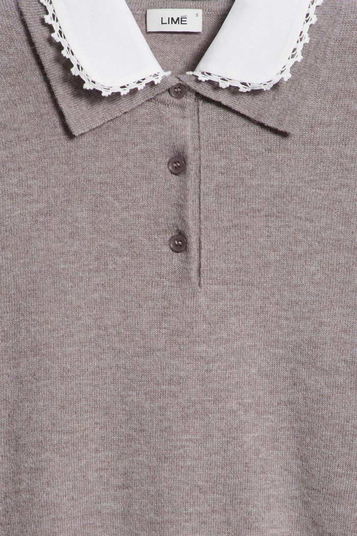 GREY BEIGE MELANGE