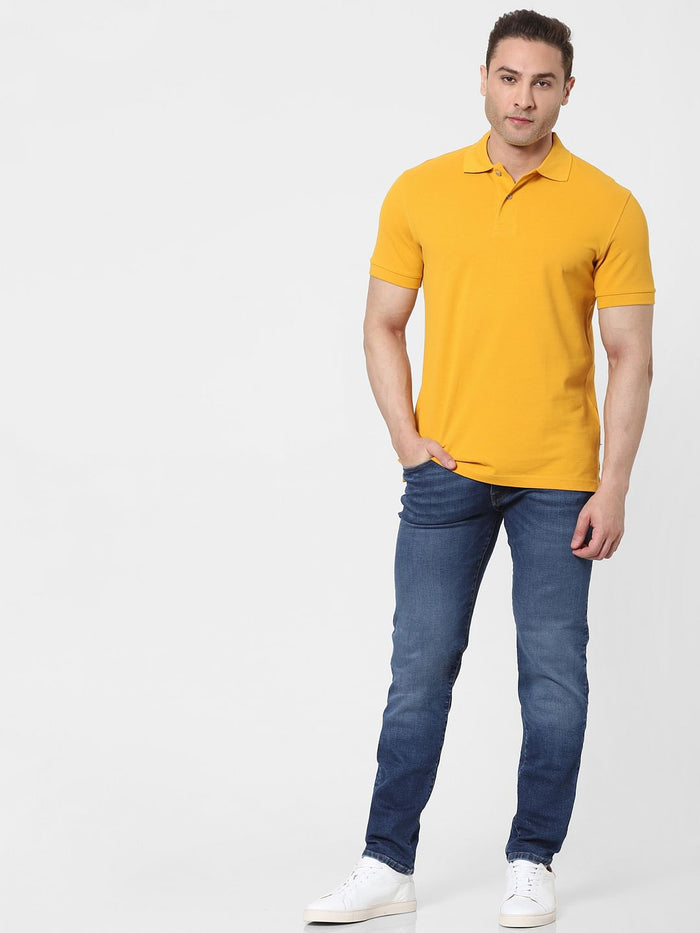 Yellow Polo T-Shirt