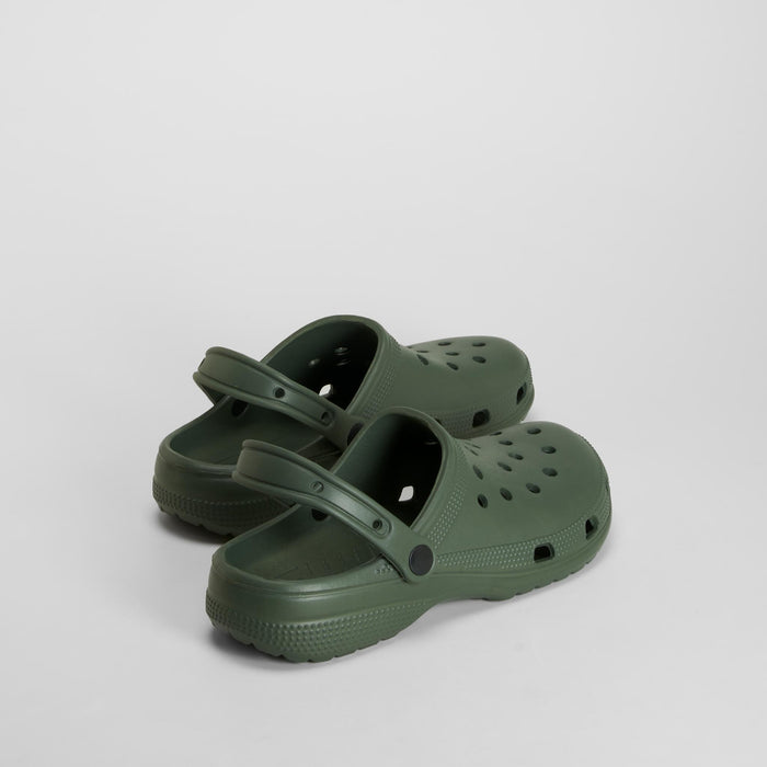 Zueco de playa verde kaki COCONUT