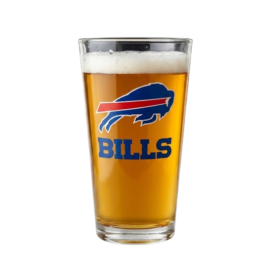 16oz Buffalo Bills Pint Glass