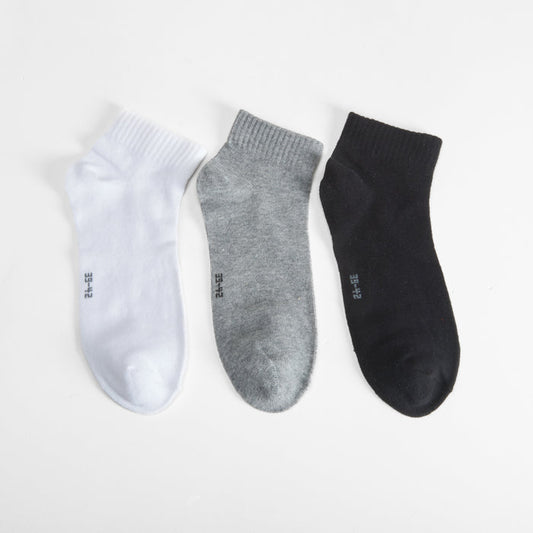 Pack 3x calcetines tobilleros básicos hombre