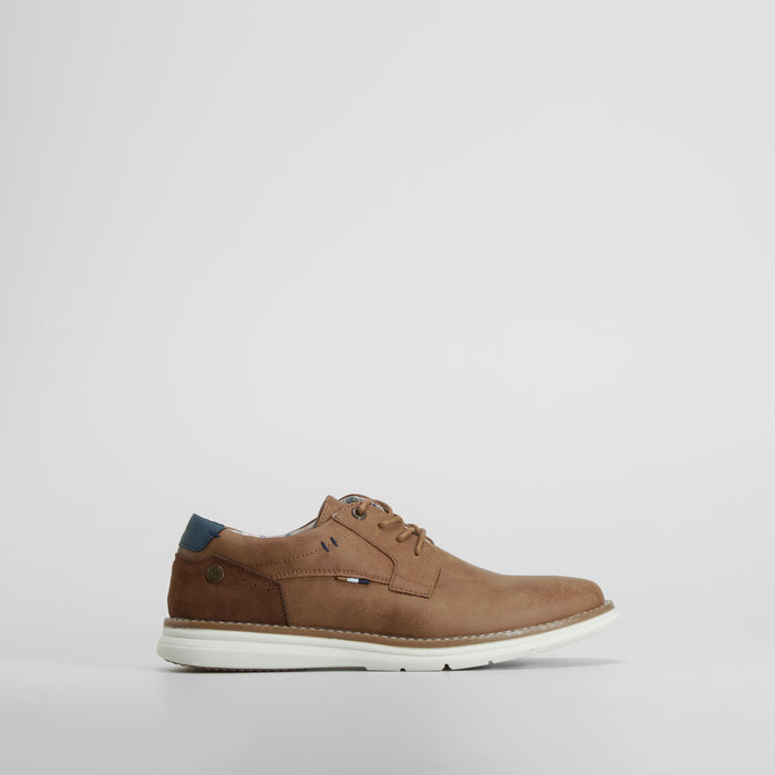 Zapato blucher sport beige XTI