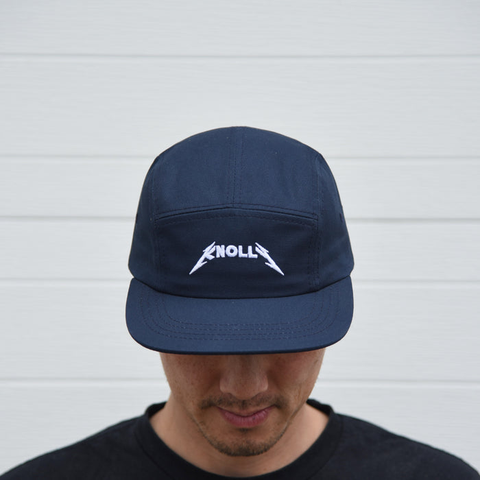 5 Panel Lightning Hat Navy