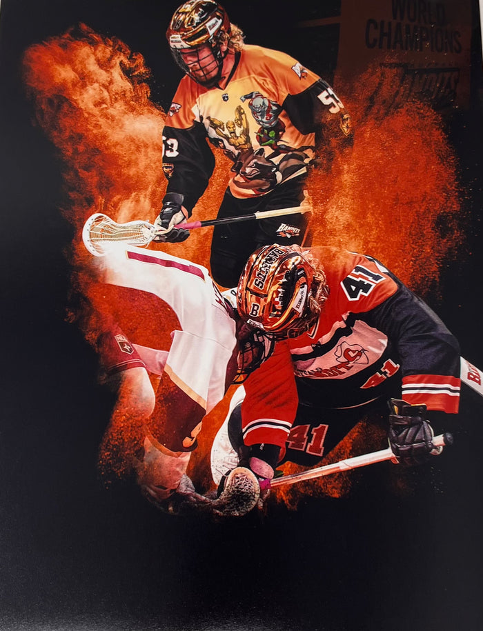 Connor Farrell Unsigned Colorburst Collage Photo