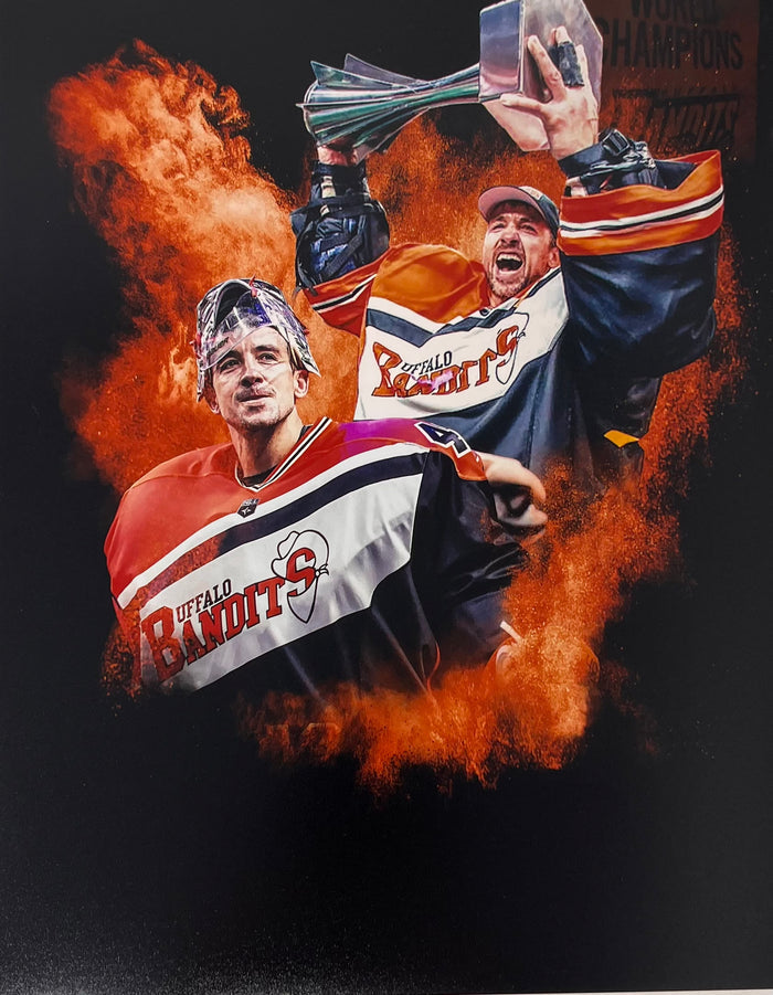 Matt Vinc Unsigned Colorburst Collage Photo