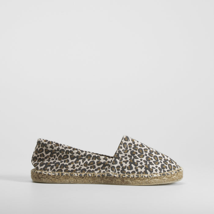Alpargata animal print COCONUT