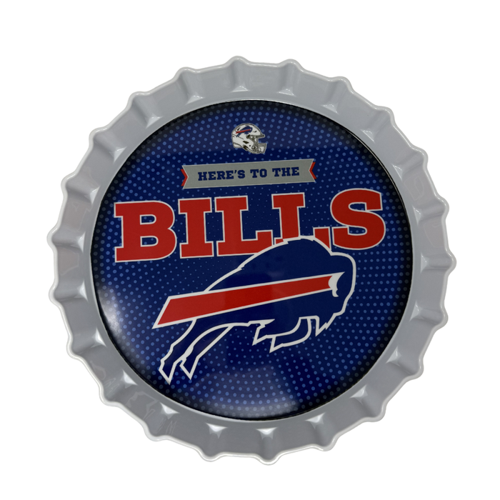 Buffalo Bills Bottle Cap Serving Tray