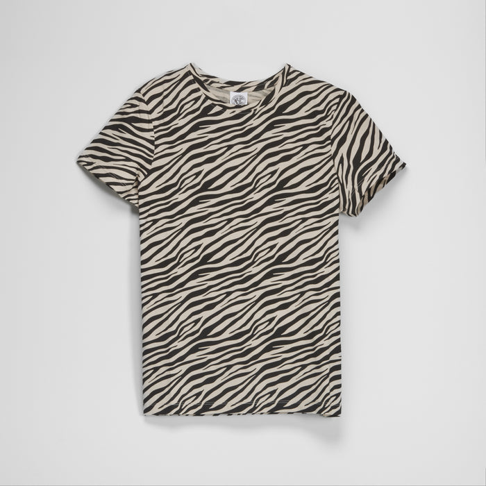 Camiseta manga corta mujer cebra NYC