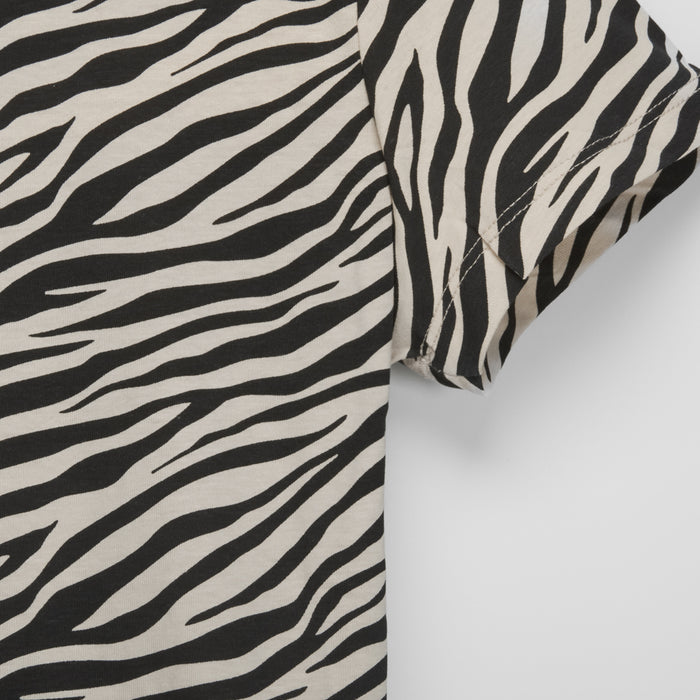 Camiseta manga corta mujer cebra NYC