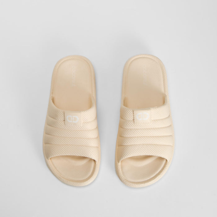 Chancla de pala tubular beige COCONUT
