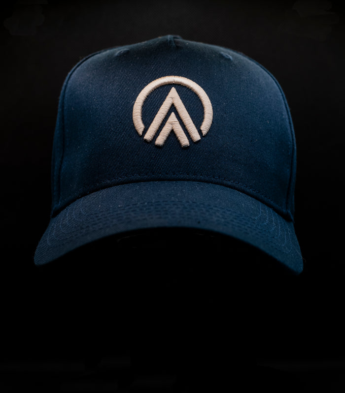 Navy bike cap front