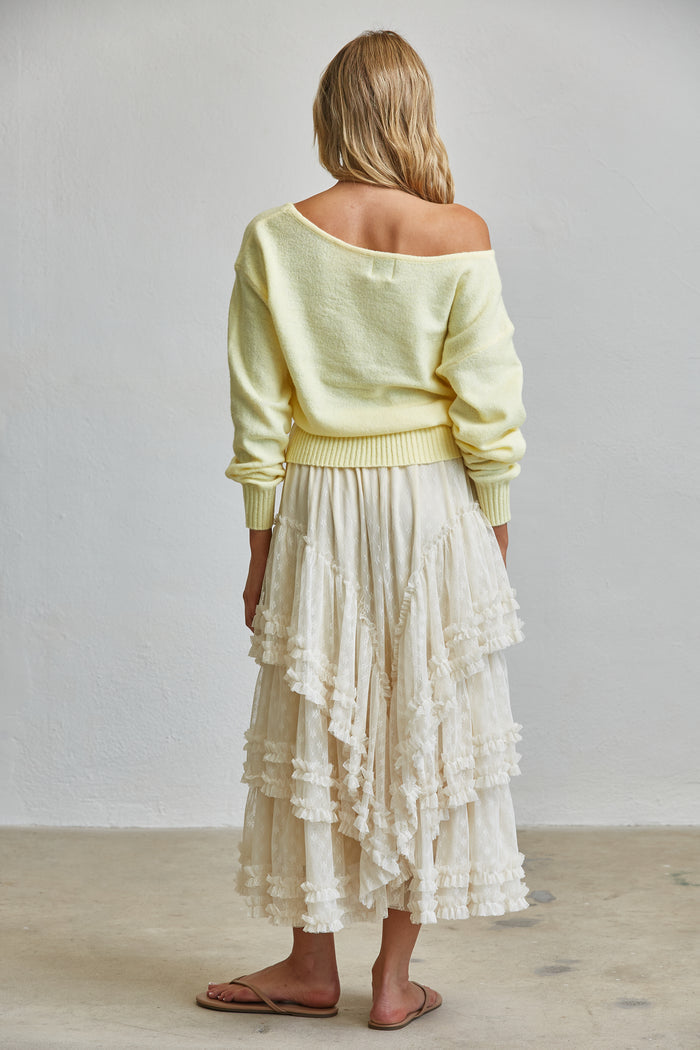 Cloud Soft Off-Shoulder Sweater