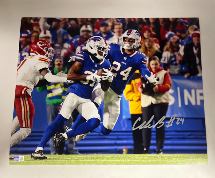 Cole Bishop Signed Celebrating with Max Hairston 16x20 Photo