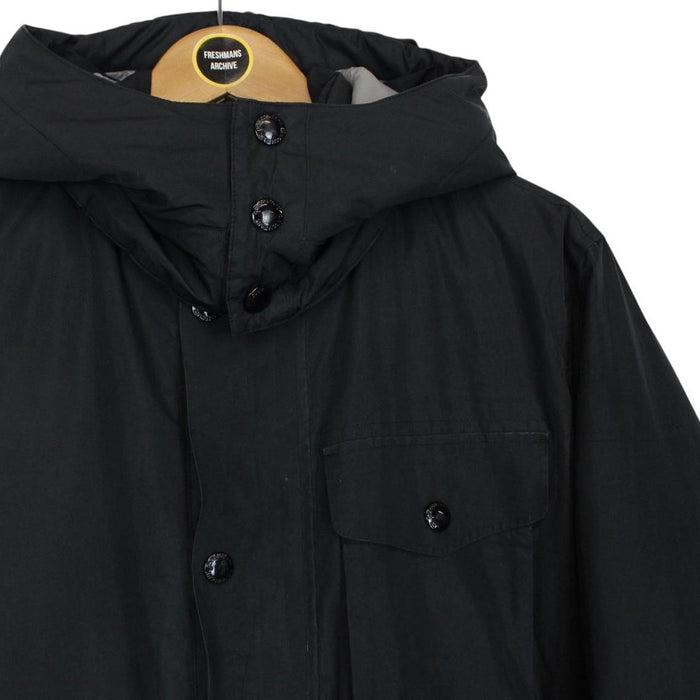 CP Company Micro-M Navy Blue Full Zip Padded Goggle Jacket