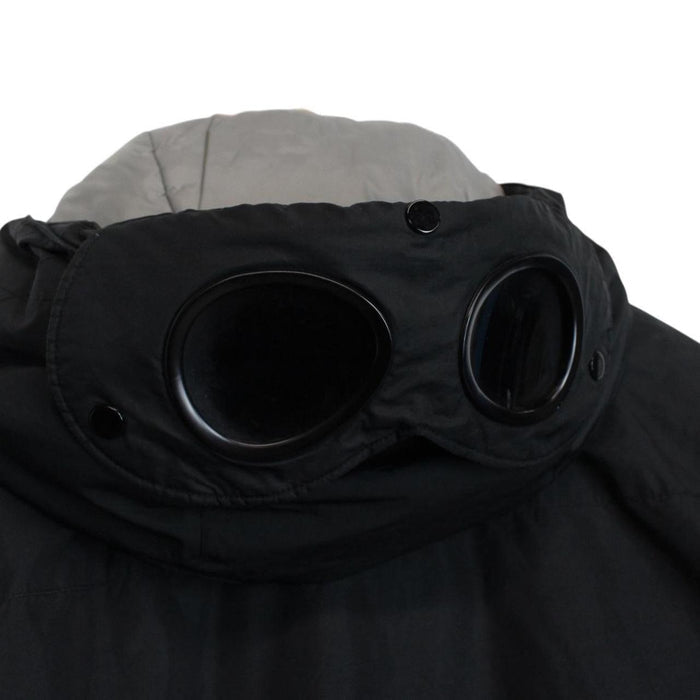 CP Company Micro-M Navy Blue Full Zip Padded Goggle Jacket