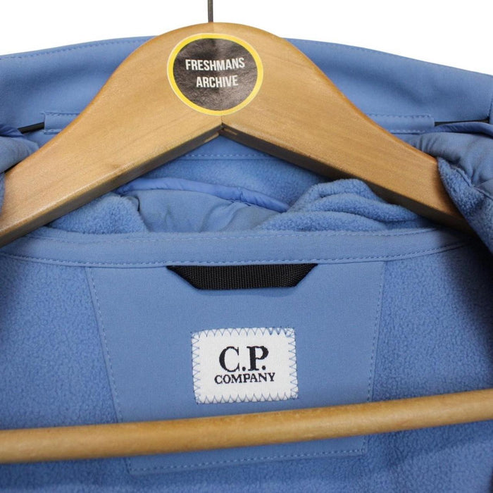 CP Company Blue Shell-R Soft Shell Lens Jacket