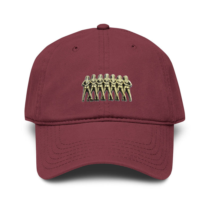 Crazy Girls Washed Baseball Cap
