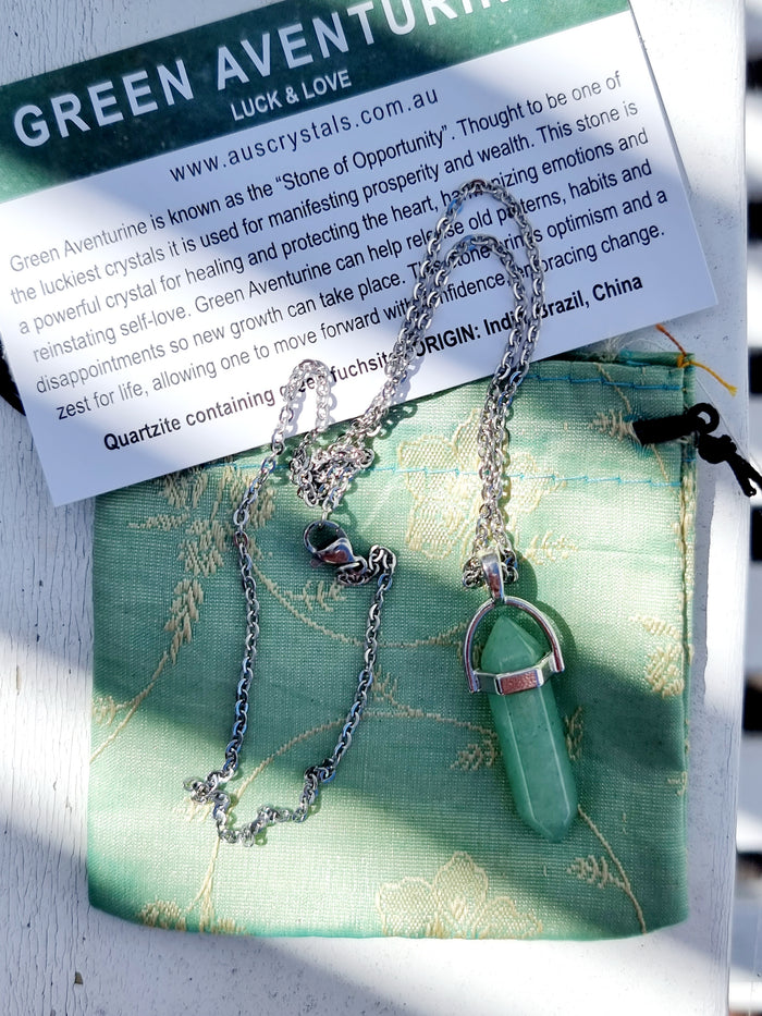 CRYSTAL POINT NECKLACES