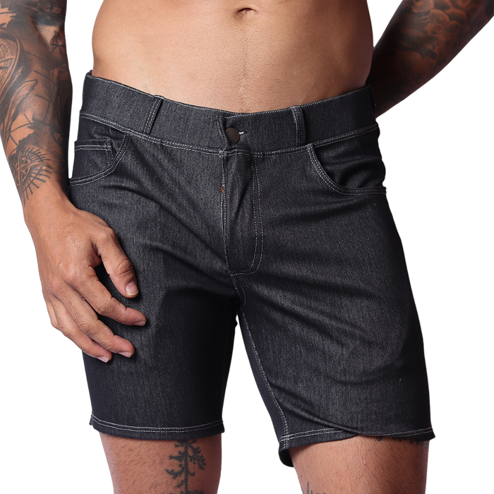 Denim Black Shorts de Gigo Underwear