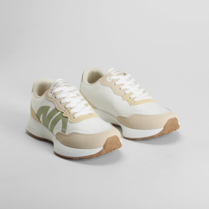 Deportiva retrojogging beige NYC